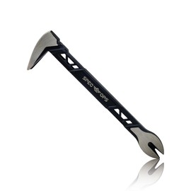 Spec Ops Tools 8" Nail Puller Cats Paw Pry Bar, High-Carbon Steel, 3% Donated to Veterans,