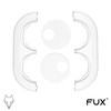 FUX Pack of 5 Organic Double Rosettes 16 mm -