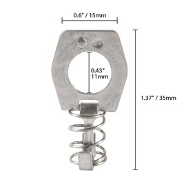 RV Water Heater Cam Lock, RV Door Latch Cam Lock, Water Heater Door Latch Fastener, Stainless Steel Cam Lock Replacement for RV Camper Water Heater Gas Bottle Cover (2 PCS)