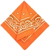 MDSTYLE 100% Cotton Bandana for Men & Women 22" x