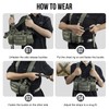 ONETIGRIS Chest Rig, MOLLE Chest Rigs Tactical Chest Rig Dangler