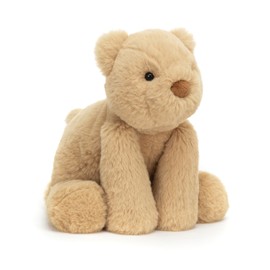Jellycat Smudge Bear Stuffed Animal, Medium 9.5 inches - Teddy Bear Plush Toy - Classic Children's Gift