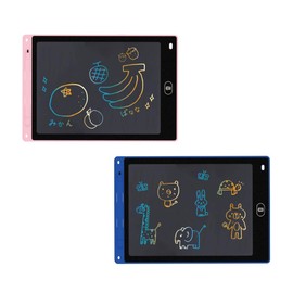 nikome Drawing Board Electronic Memo Pad 10 Inch Large Locking Color Tablet Toy Kids Electronic Memo Pad NKM-MP01 (Pink)