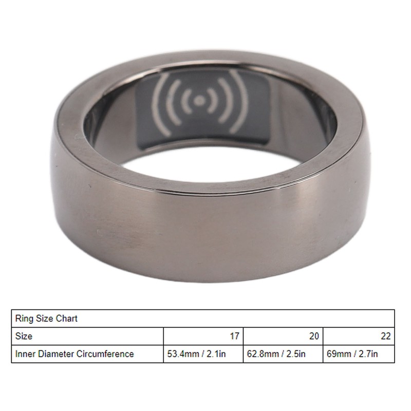 Sleep Monitor Smart Ring Wireless Pedometer Temperature Motion Step Tracker