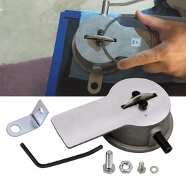 RULLINE Manual Piston Ring Filer 80514 - Precision Piston Ring End Cap Filer Tool with 140/170 Grit Grinding Wheel Replacement