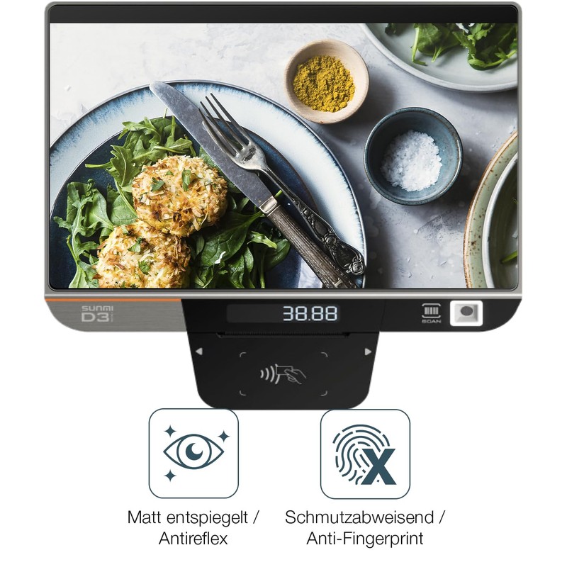 dipos I 2 x Matte Screen Protectors for Sunmi D3