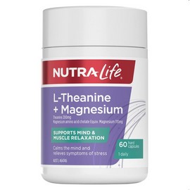 Nutra-Life L-Theanine + Magnesium 60 Capsules