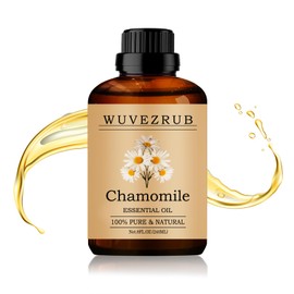 Wuvezrub Chamomile Essential Oil 240ML - 100% Pure and Natural Oils for Aromatherapy Diffuser - 8 Fl Oz/Chamomile