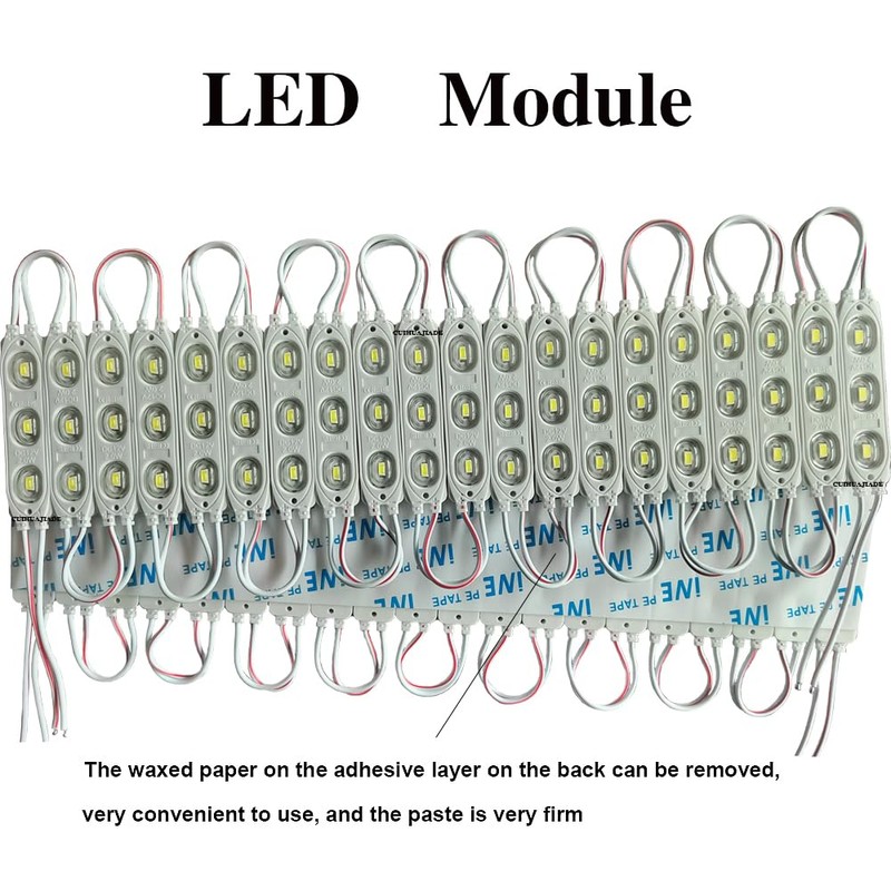 CUIHUAJIADE LED Module Super Bright 200 PCS Yellow 5730SMD 3