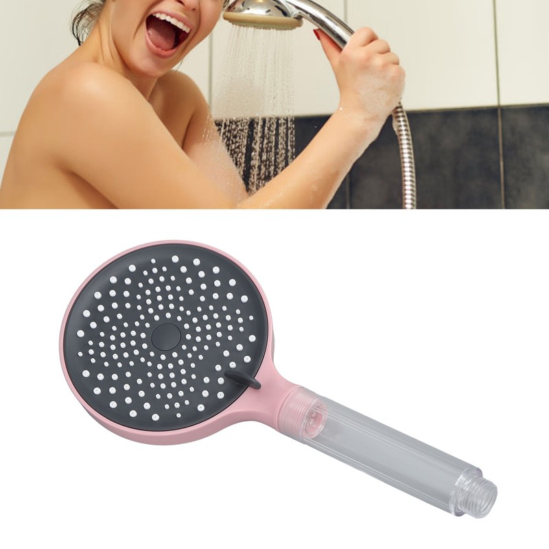 Handheld Shower Head ABS High Pressure 3 Functions Bathroom Shower