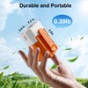 Portable Fan 4000mAh Rechargeable, 4 Speeds 13000RPM Strong Airflow, Personal