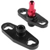Tiardey Car Fuel Rail Adapter, Fuel Rail Pressure Regulator Adapter