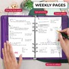 Clever Fox Weekly Planner Binder – Goal Setting Planner for