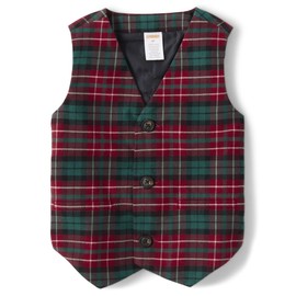 Gymboree,Dressy Vests and Blazers,Royal Plaid,12-18 Months