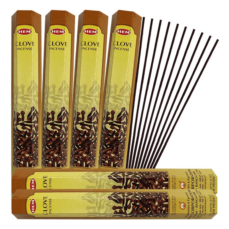 Clove Incense Sticks and Incense Stick Holder Bundle Insence Insense