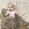 lulumoon Muselina Manta Swaddle Bebé -Manta de algodón Suave para