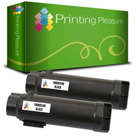 2 Black Toner Cartridges Compatible with Xerox Phaser 6510 6510DN 6510N WorkCentre 6515 6515DN 6515DNI 6515DNW 6515N 6515NW | 106R03480 5,500 Pages