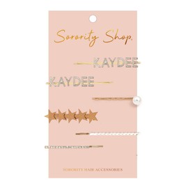 Kappa Delta - Sorority Hair Clips - 6/pack