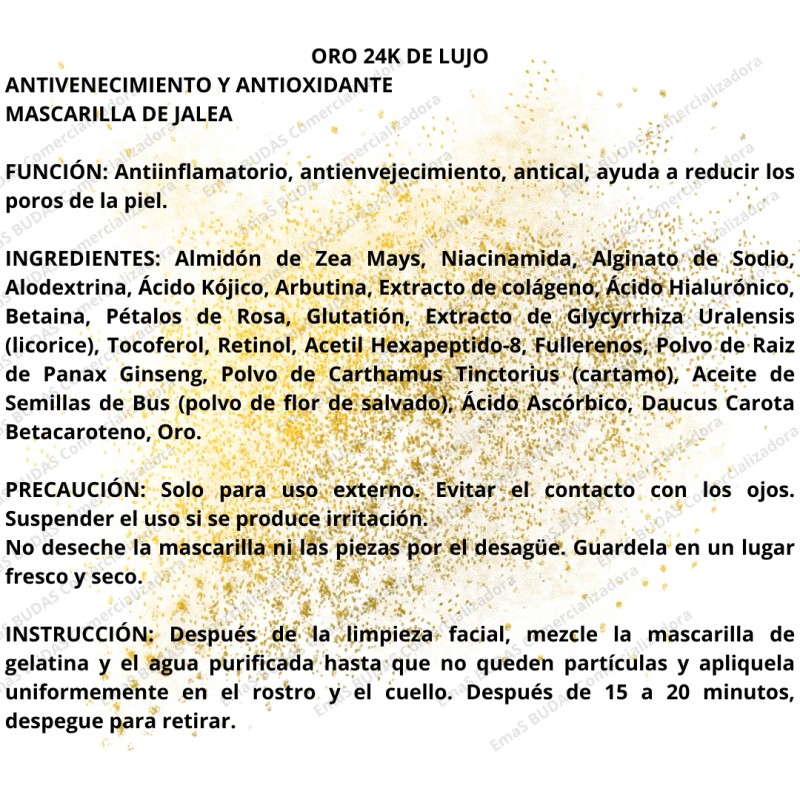 Mascarilla Jelly Lujo Antiedad Hidratante