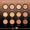 Line 2u Maquillaje En Crema Compacto Line 2u Mate Cobertura