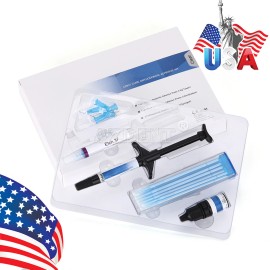 Dentex Dental Light Cure Adhesive Kit Orthodontic Transparent/Bl - Transparent Adhesive Kit