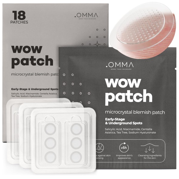 OMMA Korean Microdart Acne Patch, Cystic Acne Treatment, Micropoint Pimple