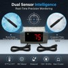 Digital Temperature Controller XR06CX-4N1F1 for Commercial Refrigeration, 120V Replacement for
