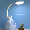 LED Table Lamp Flexible Hose Foldable Desk Light with Pen