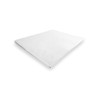 Polycotton Flat Sheet 240 x 300 cm Percale White by