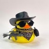 Patito Vaquero(need to assemble)-cowboy rubber duck: cool cartoon car Duck