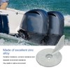 Outboard Trim Tab Anode Zinc Alloy Oxidation Corrosion Proof Trim