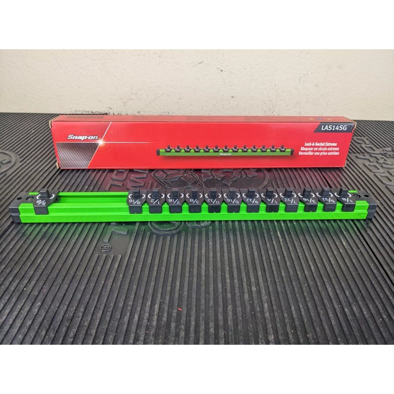 Snap-on #bf267 NEW Snap-on Tools LAS14SG Green 1/4" Drive SAE