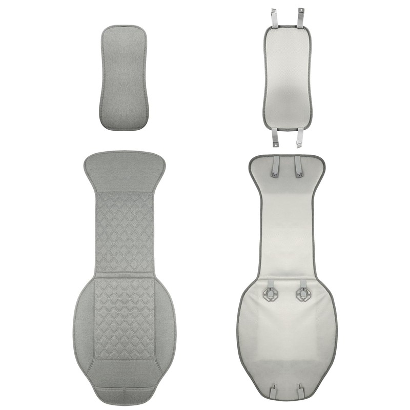 West Llama Linen Car Seat Covers-Breathable & Soft-Front Car Seat