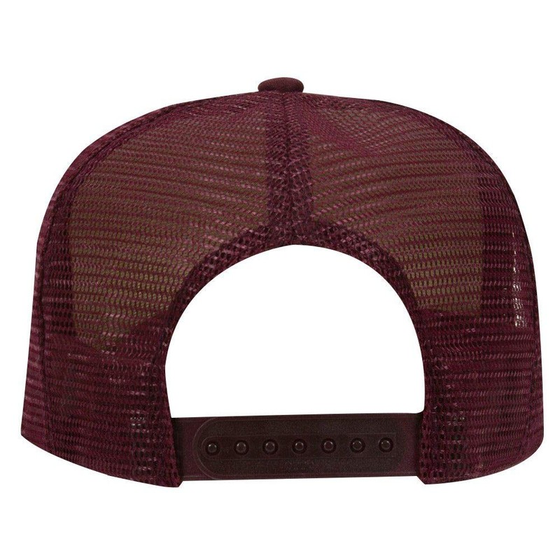 OTTO Polyester Foam Front 5 Panel High Crown Mesh Back