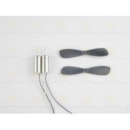 CHANCS 6pcs Hollow Cup Motor Wired Micro Coreless Motor with Small Propeller for RC Aircraft Helicopter Goods