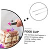 BUGUUYO Culinary Tweezers Kitchen Tools Stainless Steel Food Clips for