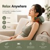 Cordless Neck and Shoulder Massager with Heat – 4D Kneading