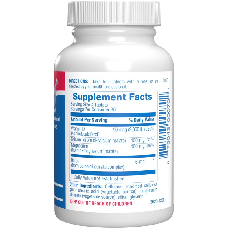 Calcium Magnesium D3 Bone Supplement for Women - Clinical Bone