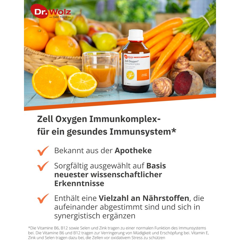 Zell Oxygen Immune Complex, 250 ml Liquid