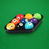 VOANZO Billiards 9 Ball Pool Table Triangle Rack Heavy Duty