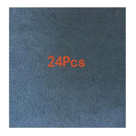 Self Adhesive Carpet Tile, Easy to Peel and Stick Carpet Floor Tile - 24Tiles/24 sq Ft. (24Pcs-Grey350)