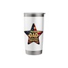 Proud Dad Of Four Young Americans Patriotic Father's Day Stainless
