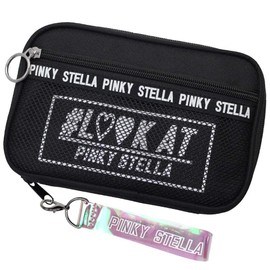 Chisel Storage Case, Bag Only, For Elementary School Students, Girls, Pinky Stella, Black