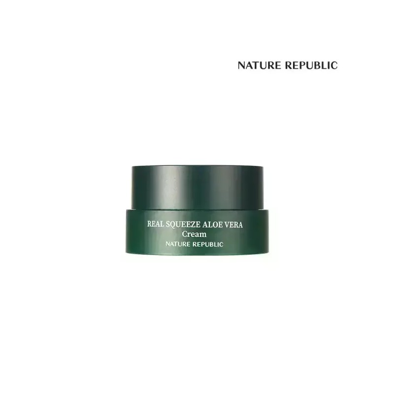 Nature Republic [네이처리퍼블릭] 리얼 스퀴즈 알로에베라 크림 x 2개 [Nature