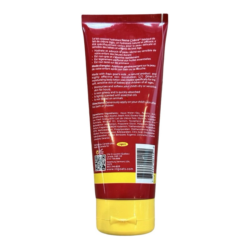 Canus Lil Goat Petite Chevre Fees Goats Milk Moisturizing Lotion