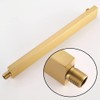RANDOM 16 Inch Brushed Gold Shower Arm with Flange and