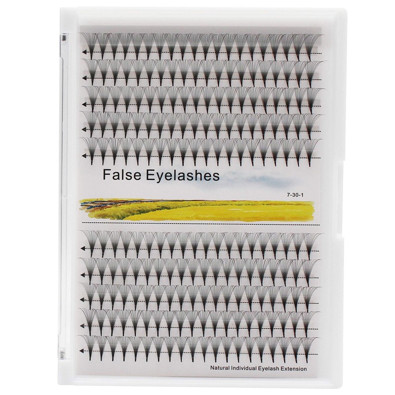 Vayator Large Tray D Curl 12D Premade Volume Fans Lash