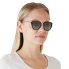 Coach HC8276 Sunglasses, Black/Grey Gradient, 56 mm