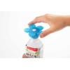Yoshikawa 4003093 Plastic Bottle Opener & Drainer Stand (Pink/Blue)