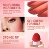 Cheek Gel Cream Liquid Blush, Soft, Lightweight, Breathable Feel, Long-Lasting,